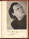 Prague National Theater 1940 Yearbook with 80+ Signatures