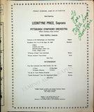 Price, Leontyne - Autograph Lot