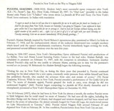 Puccini, Giacomo - Autograph Letter Signed 1907