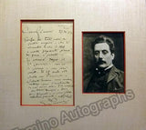 Puccini, Giacomo - Autograph Letter Signed 1912 - La Fanciulla del West
