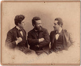 Puccini, Giacomo - Mascagni, Pietro - Franchetti, Alberto - Original Cabinet Photo 1890s