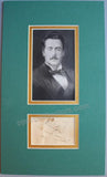 Puccini, Giacomo - Signed Autograph Music Quote