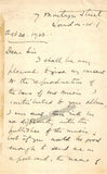Quilter, Roger - Autograph Letter Signed 1923