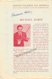 Rabin, Michael - Signed Photo on a Program 1954