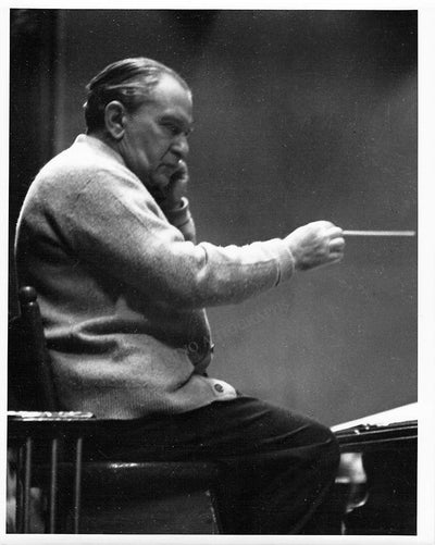 Fritz Reiner in Rehearsal I (8 x 10)