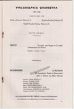 Reiner, Fritz - Set of 3 Concert Programs 1930s