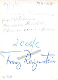 Reizenstein, Franz - Signed Photo