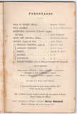 Ricci, Luigi - Cola Di Rienzo World Premiere Program 1880