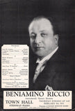 Riccio, Beniamino - Autograph Lot