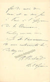 Richard, Renee - Lot of 6 Autograph Letters Signed