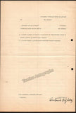 Righetti, Antonio - Signed La Scala Contract 1928
