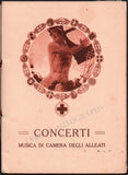 Risler, Edouard - Concert Program Bologna 1916