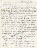 Ronzi de Begnis, Giuseppina - Autograph Letter Signed 1836