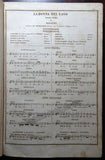 Rossini, Gioachino - La Donna Del Lago - Early Score 1840