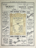 Royal Opera House at Covent Garden, London - Collection of 37 Opera Programs 1900-1940