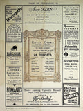 Royal Opera House at Covent Garden, London - Collection of 37 Opera Programs 1900-1940