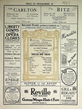 Royal Opera House at Covent Garden, London - Collection of 37 Opera Programs 1900-1940