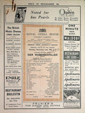 Royal Opera House at Covent Garden, London - Collection of 37 Opera Programs 1900-1940