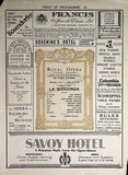 Royal Opera House at Covent Garden, London - Collection of 37 Opera Programs 1900-1940