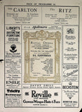Royal Opera House at Covent Garden, London - Collection of 37 Opera Programs 1900-1940