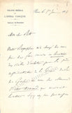 Royer, Alphonse - Autograph Letter Signed 1864