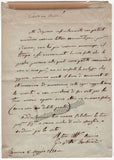 Rubini, Giovanni Battista - Autograph Letter Signed