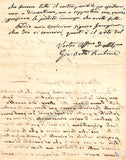 Rubini, Giovanni Battista - Autograph Letter Signed