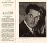 Sadler´s Wells Ballet - American Tour Signed Program 1949