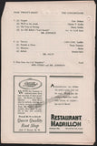 Salvi, Alberto - Otero, Emma - Johnson, Edward - Signed Program Washington 1930