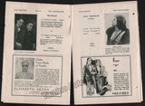 Salvi, Alberto - Otero, Emma - Johnson, Edward - Signed Program Washington 1930