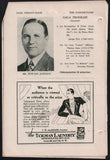 Salvi, Alberto - Otero, Emma - Johnson, Edward - Signed Program Washington 1930