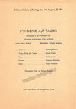 Salzburg Festival 1942 - Festival Almanachs - Programs - Plans Lot