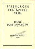 Salzburg Festival - Lot of 11 Programs 1957-1963