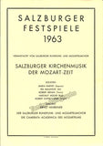 Salzburg Festival - Lot of 11 Programs 1957-1963