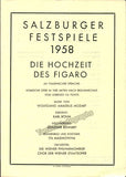 Salzburg Festival - Lot of 11 Programs 1957-1963