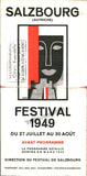 Salzburg Festival Official Prospectus 1947-1949-1952