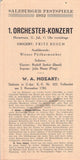 Salzburg Festival - Program Lot 1930-32