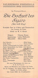 Salzburg Festival - Program Lot 1930-32