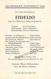Salzburg Festival - Program Lot 1934