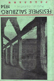 Salzburg Festival - Program Lot 1934