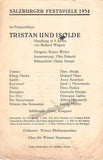 Salzburg Festival - Program Lot 1934