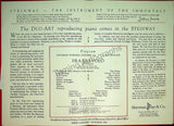 San Francisco Opera Program Lot 1926