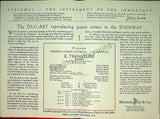 San Francisco Opera Program Lot 1926
