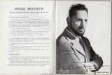 Sartre, Jean-Paul - Signed Theater Program