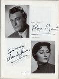 Sartre, Jean-Paul - Signed Theater Program