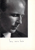 Scherchen, Hermann - Konig Hirsch - World Premiere Program 1956