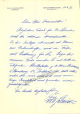 Schneider, Willy - Lot of Signed Letters