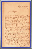 Schumann, Robert - Autograph Letter Signed 1838