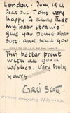 Scott, Cyril - Signed Photo