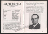 Season Program Estate Teatrale Veronese 1954 - Callas in "Mefistofele" & "Aida"